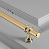 Aluminium Alloy T Bar Drawer Knob CABI-PW0001-006-E02-1