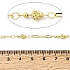 Brass Figaro Chains KK-D391-02G-3