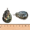 Natural Labradorite Big Pendants G-K338-35P-3