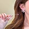 Alloy Stud Earrings for Women WG94CFF-01-2