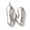 Non-Tarnish 304 Stainless Steel Pendants STAS-M017-08P-23-1