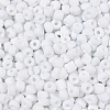 Frosted Opaque 6/0 Glass Seed Beads SEED-R029-4mm-A01-2