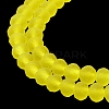 Transparent Glass Beads Strands X1-EGLA-A034-T4mm-MD29-5