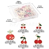 38Pcs Alloy Enamel Pendants ENAM-FS0002-71-4