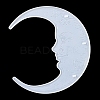 Moon Shape Floating Shelf DIY Silicone Molds Kit DIY-G093-02F-4