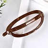 Oval Resin Hair Barrettes PHAR-H001-03C-1