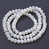 Electroplate Glass Beads Strands EGLA-A034-J4mm-Y04-2