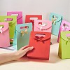 Paper Gift Bags with Ribbon Bowknot Design CARB-TA0001-01-8