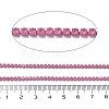 Iron Rhinestone Glass Cup Chain CH-U001-01E-3