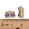 Brass Pave Cubic Zirconia Multi-Strand Links FIND-Z029-12D-3