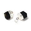 Natural Black Tourmaline Pendants G-G977-02S-01-2