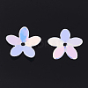 Plastic Paillette Beads PVC-R012-0510-2