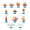 DIY Dangle Earring Making Kits DIY-FW0001-04P-3