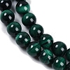 Natural Malachite Beads Strands G-F461-05-8mm-2