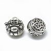 Thai 925 Sterling Silver Beads STER-T002-40AS-2