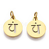 304 Stainless Steel Charms STAS-Q201-T446G-06-2