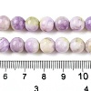 Dyed Natural White Jade Beads Strands G-T138-8mm-210-39-5