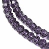 Transparent Glass Beads Strands EGLA-A035-T3mm-D15-4
