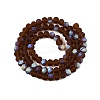 Transparent Glass Beads Strands EGLA-A044-T6mm-MB02-3
