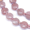 Natural Strawberry Quartz Beads Strands G-L552L-01A-2