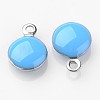Stainless Steel Enamel Charms X-STAS-P049-05-1