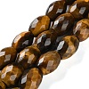 Natural Tiger Eye Beads Strands G-C135-J03-01-2