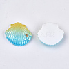 Rainbow Resin Cabochons CRES-T010-155A-2