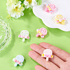 Opaque Resin Cabochons RESI-TAC0018-52-6