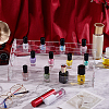 2Sets 3-Tier Transparent Acrylic Nail Polish Organizer ODIS-NB0001-62-4