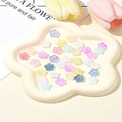 30Pcs Baking Paint Glass Beads GLAA-FS0001-97B-1