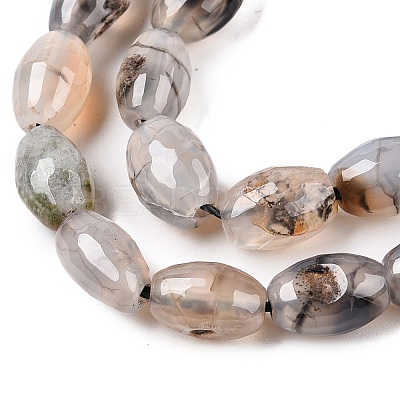 Natural Dragon Veins Agate Beads Strands G-T138-180K-1