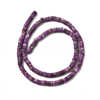 Dyed Synthetic Imperial Jasper Beads Strands G-Z089-A03-K-1