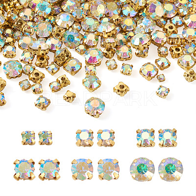 780Pcs 6 Style Sew on Rhinestone DIY-YS0001-44-1