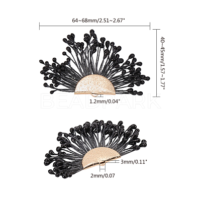 Polycotton(Polyester Cotton) Tassel Pendant Decorations FIND-T041-20-1
