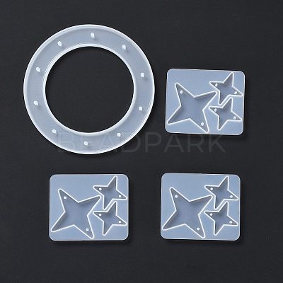 DIY Star Wind Chime Making Kits DIY-C054-11-1