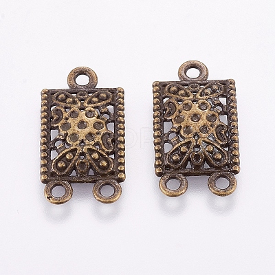 Tibetan Style Alloy Chandelier Component Links LS-X-MLF0707Y-NF-1