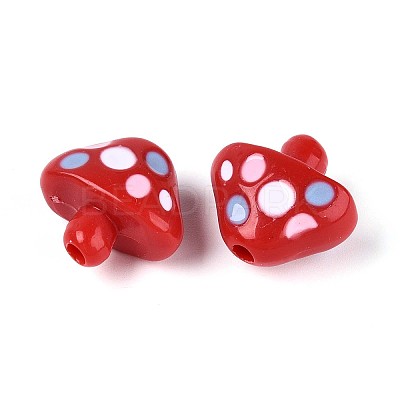 Opaque Acrylic Beads OACR-N152-10A-1