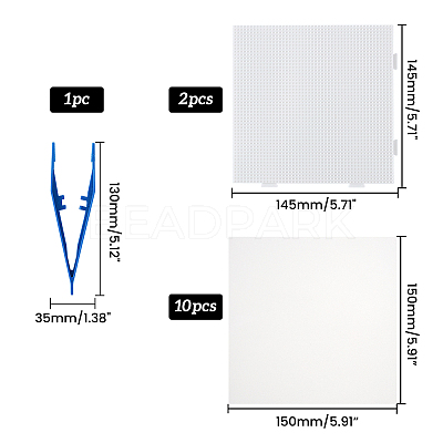 DIY Fuse Beads Sets DIY-PH0028-01-1