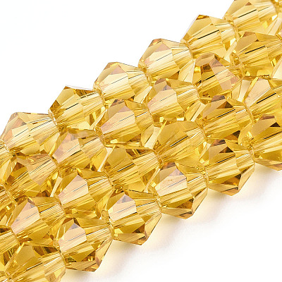 Imitation Austrian Crystal 5301 Bicone Beads GLAA-S026-6mm-17-1