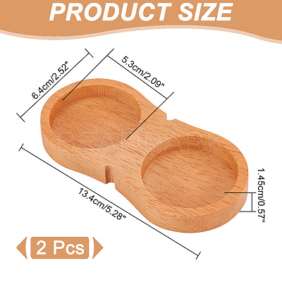 Wood Pepper Grinder Holder AJEW-WH0479-43-1