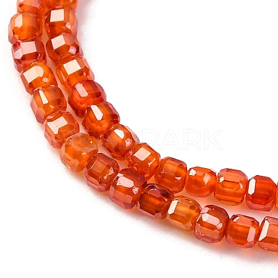 Cubic Zirconia Bead Strands ZIRC-P109-01A-06-1