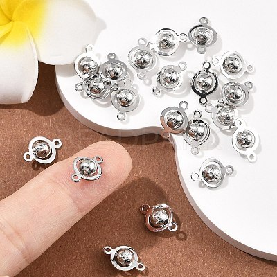 SHEGRACE Brass Round Links XGR0126P-122P-1