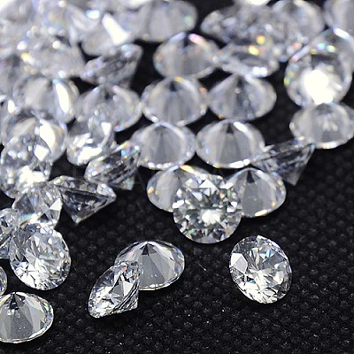 Cubic Zirconia Cabochons ZIRC-M002-2.5mm-007-1