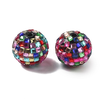Acrylic Rhinestone Beads OACR-D307-01A-20mm-1