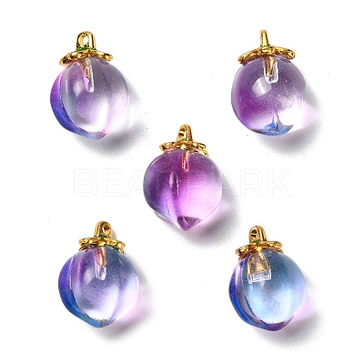 Glass Pendants GLAA-P072-05G-01-1