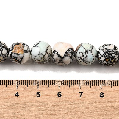 Synthetic Turquoise Beads Strands G-F791-D01-01B-1