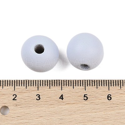 Wood European Beads WOOD-M014-01N-1