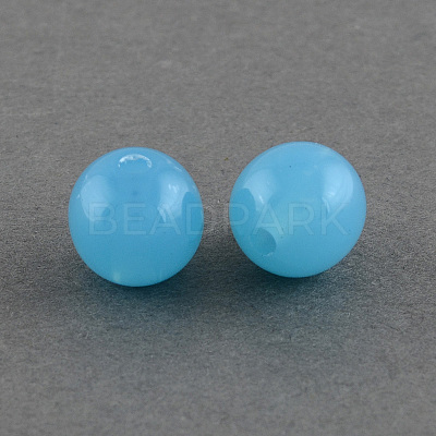 Imitation Jelly Acrylic Beads LS-SACR-R836-8mm-12-1