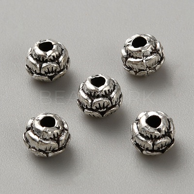 Tibetan Style Alloy Spacer Beads FIND-CJC0024-09E-1