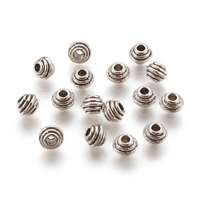 Tibetan Style Alloy Spacer Beads LF5166Y-NF-1